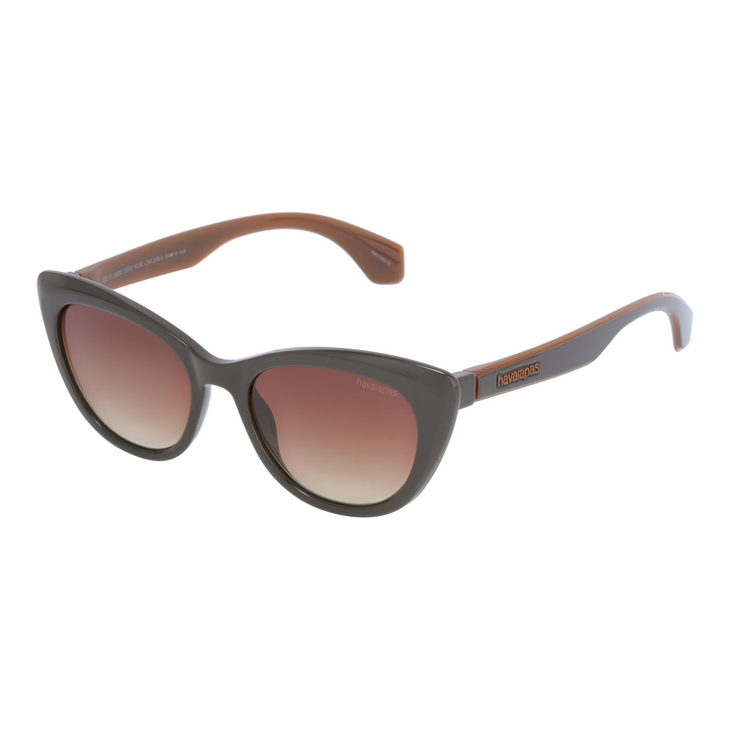 Chilli Beans Gradient Blue to Brown Rimless Women’s Sunglasses Rectangle Turquoise Gradient Tint Rimless Gold Frame Retro  main image 2