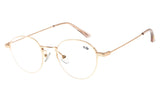 WOMEN GOLD COLLECTION ROUND OPTICAL