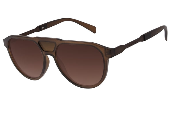 SUNGLASSES MALE ALOK ROUND BROWN OCCL3573