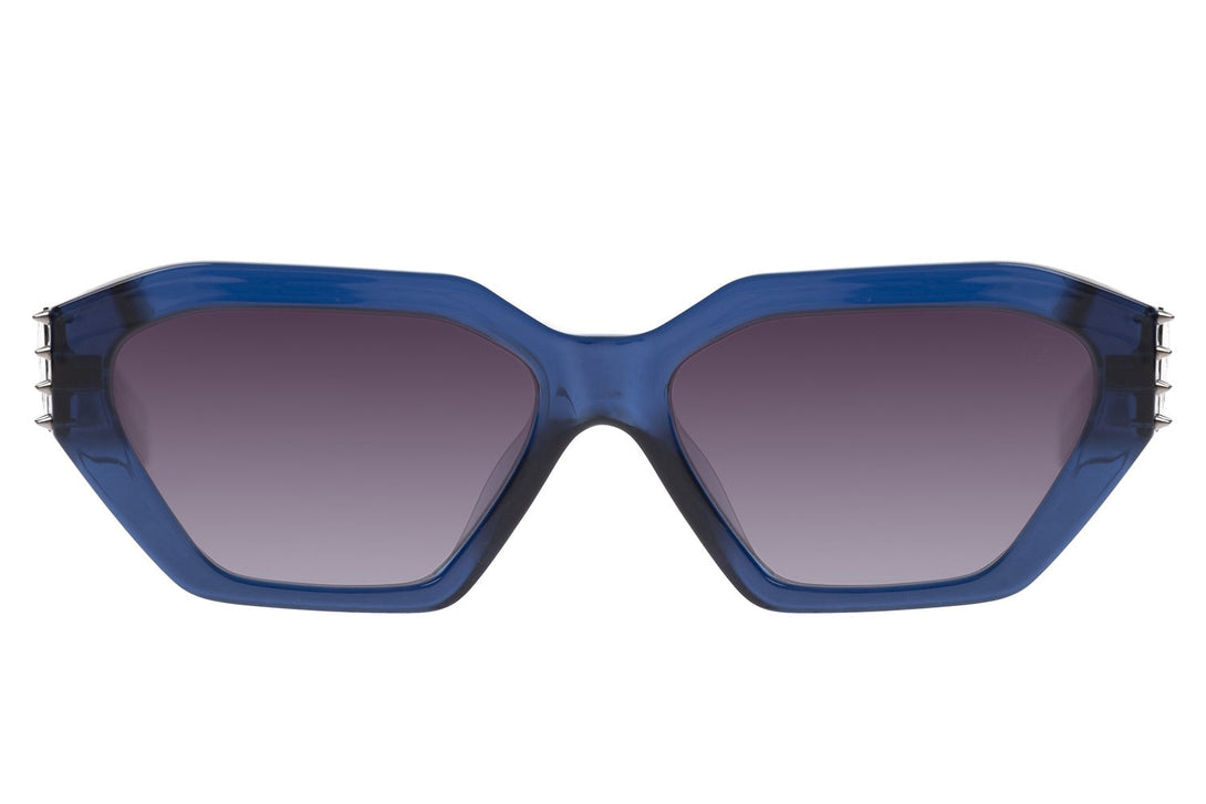 SUNGLASSES FEMALE XAMA SQUARE GRADIENT BLUE OCCL4250