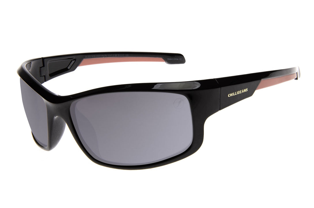 SUNGLASSES FEMALE CHILLI BEANS PERFORMANCE BLACK BLACK OCES1418