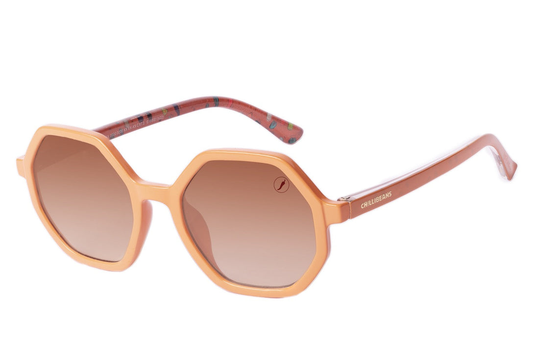 SUNGLASSES FEMALE HARRY POTTER SEASONAL BROWN ORANGE OCKD0775