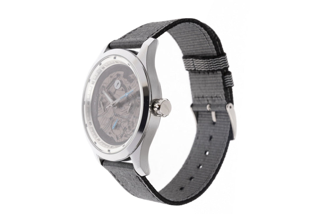 WATCHES MALE ECO ROUND BLACK WHITE RECR0547