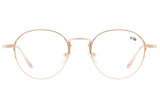 WOMEN GOLD COLLECTION ROUND OPTICAL